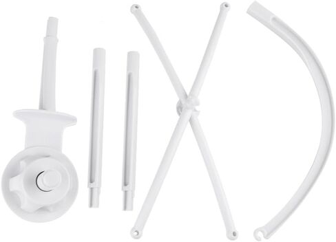 34 Inch Baby Crib Mobile Bed Bell Holder,Extra Long Crib Mobile Arm Nursery Mobile Arm Baby Mobile Hanger,Adjustable Holder Arm Bracket Nut Screw DIY Toy Decoration (34.6 inch) in Saudi Arabia