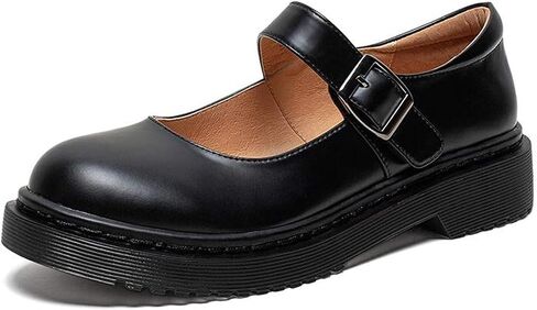 YDN Women Classic Round Round Tee Tee Mary Jane Flats Platform قابل للتعديل القابل للتعديل in Kuwait