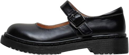 YDN Women Classic Round Round Tee Tee Mary Jane Flats Platform قابل للتعديل القابل للتعديل in Kuwait