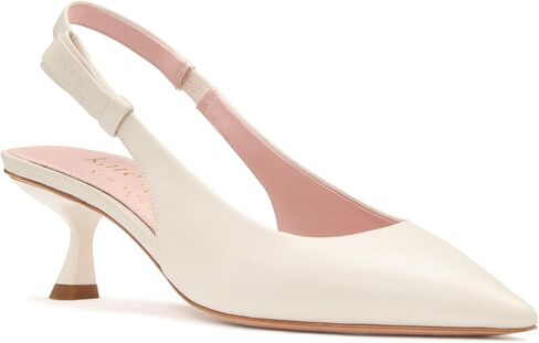 kate spade new york Women's Riley Slingback Smooth Leather Kitten Heel in Saudi Arabia