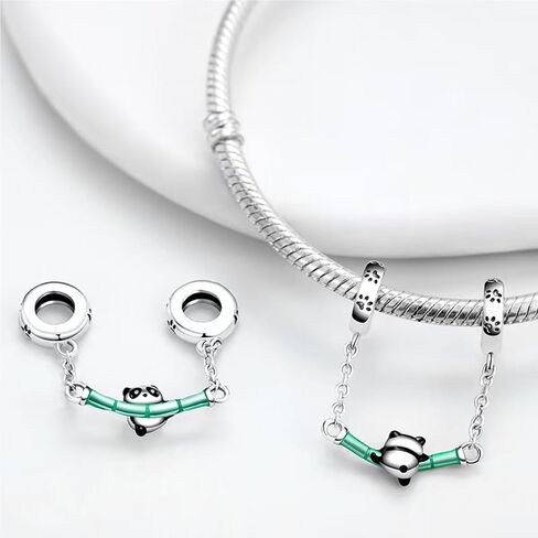 HappyStar 925 Sterling Silver Charms for Bracelets and Necklaces,Combination Dangle Pendants Beads Charms Jewelry Gift for Couples Sisters.（With Spacer Beads） in Saudi Arabia