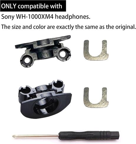 WH-1000XM4 Hinge Swivels - XM4 Hinge Spins Replacement Parts Accessories Compatible with Sony WH-1000XM4 Headphones (Right - Black) in Saudi Arabia