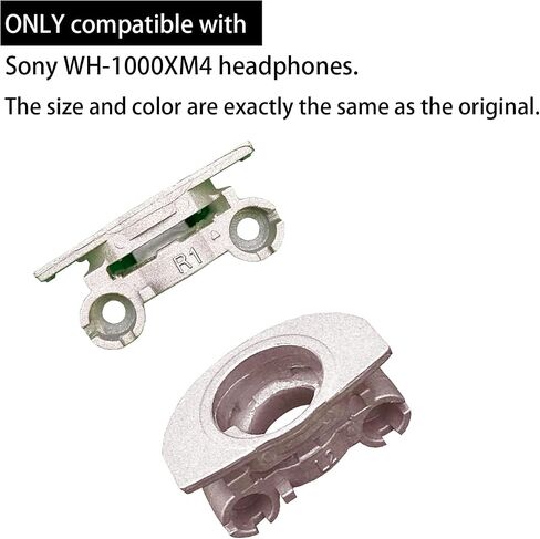 WH-1000XM4 Hinge Swivels - XM4 Hinge Spins Replacement Parts Accessories Compatible with Sony WH-1000XM4 Headphones (Right - Black) in Saudi Arabia