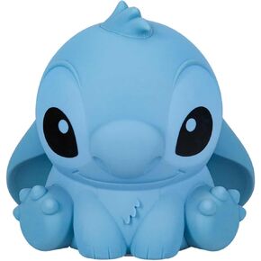 Paladone Stitch Squishy Lamp - Officially Licensed Disney Free Standing Desk Light, Gaming Room Decor and Merchandise for Boys and Girls, Nightlight Gift Accessory for Playroom and Bedroom