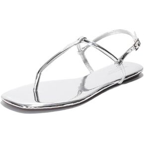 Project Cloud Thong Sandals for Women 2025 - Memory Foam and Lightweight Summer Essentials - Non Slip Flip Flops for Women Footwear with Back Strap Beach Flats Sandals (Celebration)