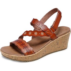 Skechers Women's Beverlee-Cherished Aura Wedge Sandal