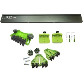 BOW Products Ultimate Table Saw XTENDER & Safety Kit - Includes 46" XT XTENDER Fence, 2-XT1 Support Feeds, 2-XT2 T-Track Clamps, FP1 FeatherPRO Featherboard, and FP4 FencePRO Featherboards