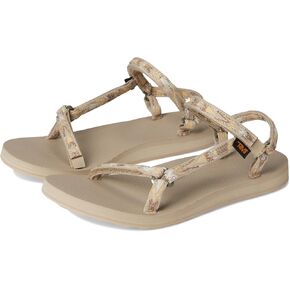 Teva Women's Original Universal Slim Sport Sandal, Archive Wings White Pepper, 9