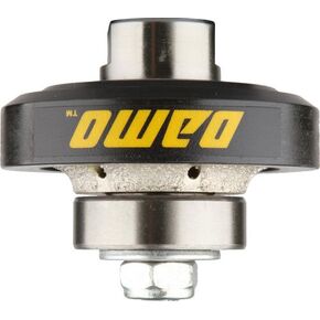 DAMO 3/16 inch Demi Bullnose & Half Bullnose Diamond Hand Profile Wheel, Hand Profiler, Coarse Grit Router Bit, 5/8-11 Thread, for Granite, Concrete, Marble, and Countertop Edge