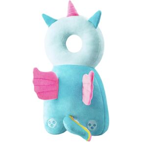 BORDSTRACT Cartoon Baby Head Protector Backpack, Soft, Breathable, and Adjustable, for 0-3 Years Old(Angel Plush)