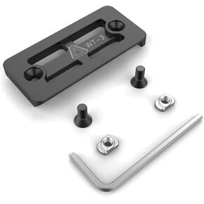 Mloc 3in Arca Plate, Aluminum, WT-3