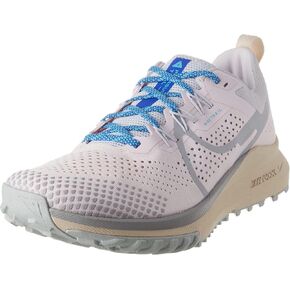Nike Women's React Pegasus Trail 4 Running Shoes (Pearl Pink/Football Grey/Baltic Blue/Wolf Grey, us_Footwear_Size_System, Adult, Women, Numeric, Medium, Numeric_9_Point_5)