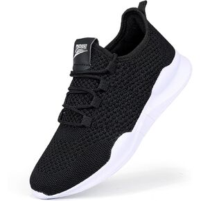 Mens Running Shoes Women Slip On Tennis Walking Sneakers Athletic Breathable Non Slip Gym Casual Lightweight Workout Sport Unisex Shoe