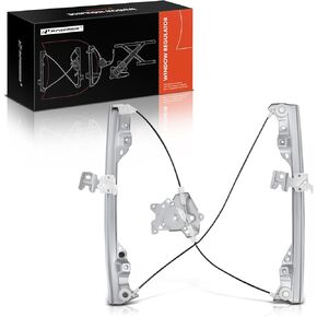 A-Premium Electric Power Window Regulator Without Motor Compatible with Infiniti G35 2003-2006, FX35 2003-2004, FX45 2003-2005, Q45 2002-2006, Front Left Driver Side, Replace# 80721CL70B