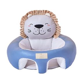 Baby Support Seat Plush Sofa,Infant Learning to Sit Chair Keep Sitting Posture for Newborn Lounger Easter Birthday Party Favor Sitting Chair (Gray, 60cm*48cm)
