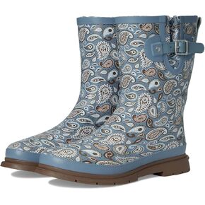 Western Chief Women's Faux Fur Mid Rain Boot