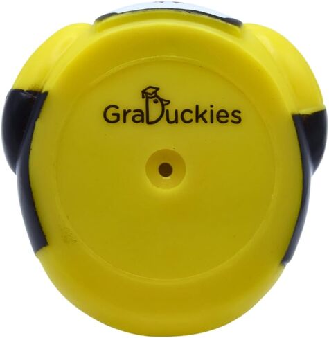 Rubber Duck (Diploma) - Graduation Toy - Yellow, Orange, Black, White - 3" x 3" x 3.25" - Unisex - Ages 5+ in Saudi Arabia