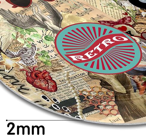 HK Studio Records Y2K ديكور الغرفة الجمالي 12 بوصة حزمة 4 - ديكور النوم، ديكور غرفة فتاة وسط المدينة، ديكور غرفة الهبي، ديكور الغرفة للفتيات المراهقات in Kuwait