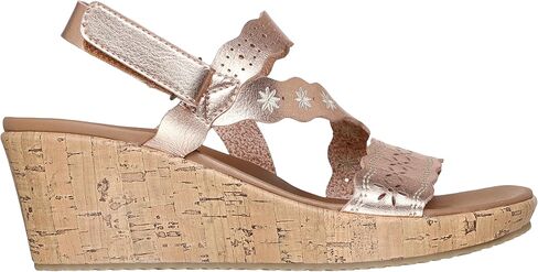 Skechers Women's Beverlee-Cherished Aura Wedge Sandal in Kuwait