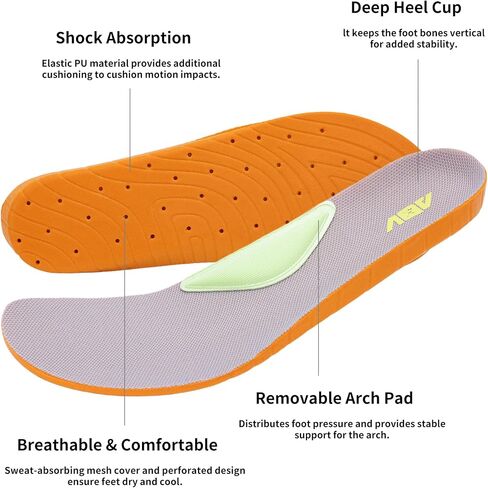 Women's Wide Toe Box Arch Support Walking Shoes Plantar Fasciitis Orthotic Air Tennis Sneakers in Saudi Arabia
