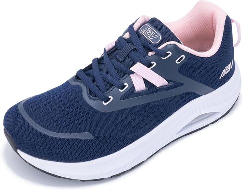 Women's Wide Toe Box Arch Support Walking Shoes Plantar Fasciitis Orthotic Air Tennis Sneakers in Saudi Arabia
