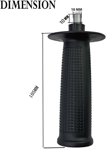 8MM, 10MM Diameter Thread Auxiliary Side Handle Fit For All Brands Angle Grinder, M8/M10 thread 125 type angle grinder (M10 Model 100 Side Handle) in Saudi Arabia