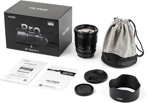 VILTROX 135mm f/1.8 F1.8 LAB FE Full Frame Lens for Sony E-Mount, Auto Focus Telephoto Prime Lens with HyperVCM Motor Compatible with Sony Cameras a7III a7IV a7RII a7RIV a9 A1 a5000 a6000 A6700 in Saudi Arabia