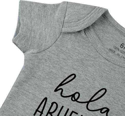 Hola Abuelitos Pregnancy Announcement Baby Bodysuit You're Going to be Grandparents Infant Romper in Kuwait