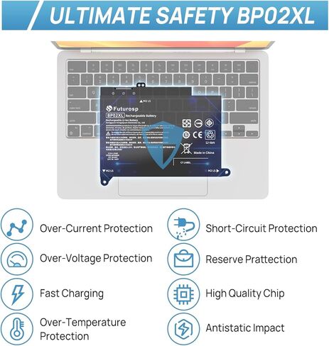 بطارية بديلة للكمبيوتر المحمول PK03XL 789116-005 788237-2C3 لجهاز HP Spectre X360 13-4003DX 13-4002DX 13-4103DX 13-4101DX 13-4102DX 13-4116DX 13-4193DX 13T-4000 13-40 05DX للحسد X360 13-Y0XX 13-Y023CL in Kuwait