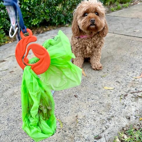 Dog Poop Bag Holder for Dog Leash | Dog Waste Bag Holder for Leash | For Used & Unused Dog Poop Waste Bags | Dog Walking Accessories | Poop Bag Carrier for Backpack & Stroller, FurSentials Twin pack in Saudi Arabia