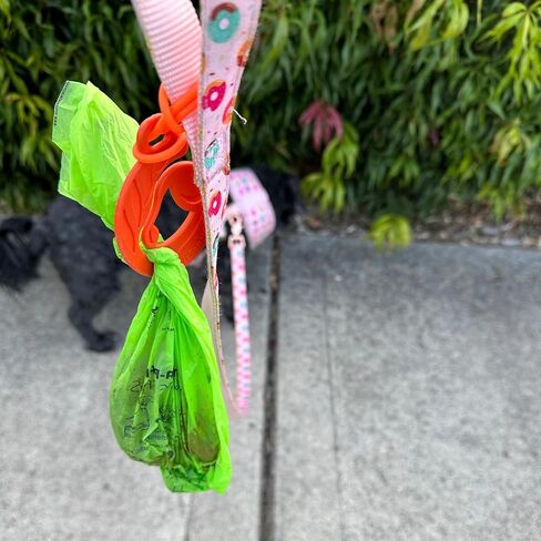 Dog Poop Bag Holder for Dog Leash | Dog Waste Bag Holder for Leash | For Used & Unused Dog Poop Waste Bags | Dog Walking Accessories | Poop Bag Carrier for Backpack & Stroller, FurSentials Twin pack in Saudi Arabia