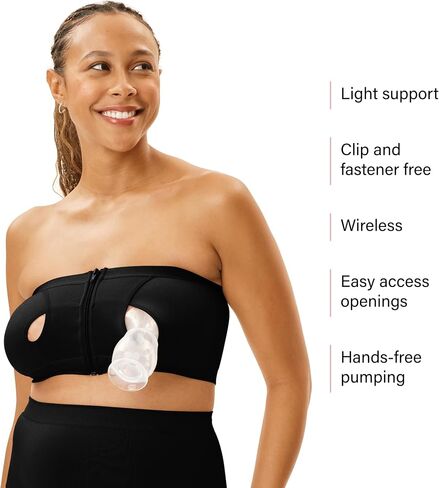 Motherhood Maternity Pump Strap Hands-Free Pumping Bra, Breast Pump Bra for Breastfeeding Pumps for Women in Saudi Arabia