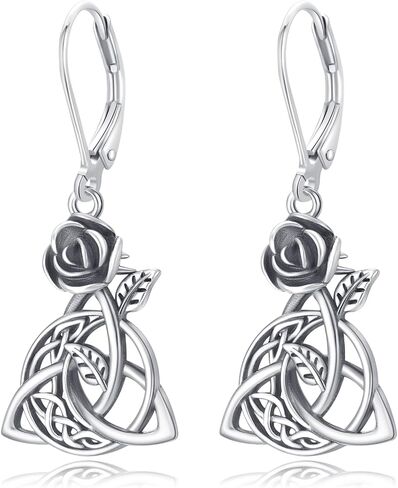 Dinosaur Earrings for Women 925 Sterling Silver Dino Moon Earring Cute Animal Dangle Drop Earrings Dinosaur Jewelry Gifts for Mother Daughter Sister Stocking Stuffer in Kuwait