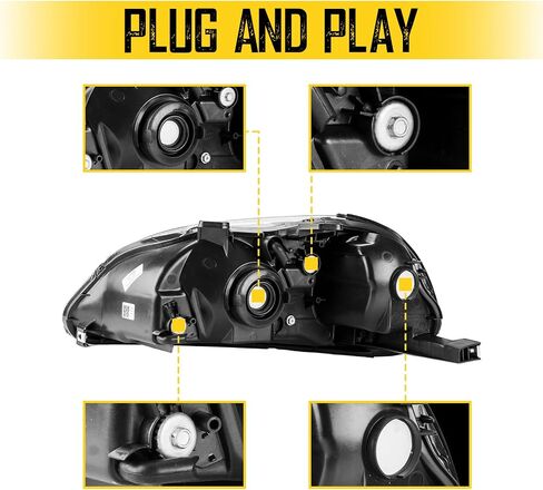KAX 2PCS 7x6 5x7 Led Headlights 300% Brighter Upgraded Led Sealed Beam Headlamps with High Low Beam H6054 6054 Led Headlights Replacement for YJ Cherokee XJ Savana Truck with H4 9003 Adapters in Saudi Arabia
