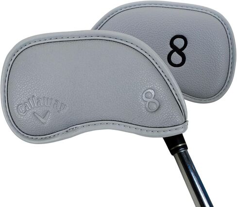 أغطية رأس من الحديد المغناطيسي من Callaway Golf باللون الأسود - مجموعة من 10 أغطية رأس حديدية لحماية نوادي الجولف الخاصة بك in Saudi Arabia