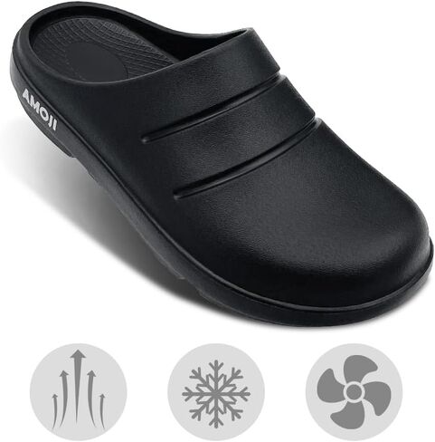Amoji للجنسين دعم القوس Revory Slide Sandals عظظة العظام دش الاستحمام الرياضي XLS1556 in Kuwait
