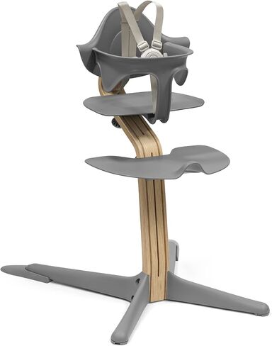 تشمل كرسي Stokke Nomi High ، Black/Walnut - يلهم الجلوس النشط - خالٍ من الأدوات ، قابلية ضبط سلسة - in Kuwait