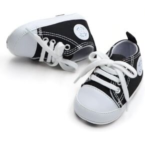 Baby Girls Boys Casual Comfortable Sneakers, Lightweight Non-Slip Walking Shoes for Vacation, Party, All Seasons
