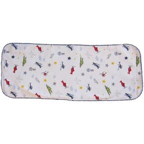 Kissy Kissy Baby Boys Aviators Print Burp Pad