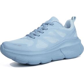 Hawkwell Women's Cloud Zero Active Walking Tennis Cushion Running Shoes Breathable Athletic Gym Workout Jogging Sports Sneakers Non Slip Medical Work Shoes