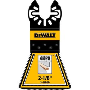 DEWALT 2 1/8' 3-Sided General Purpose Oscillating Tool Blade, 3 Pack (DWA4283-3)