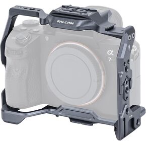 A7 III/A7S III/A7R IV Full Camera Cage V2 for Sony A7 III/A7S III/A7R IV,Compaitable with F22,F38 and F50 Quick Release System-2635A