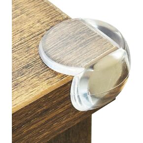 Clear Corner Guards for Furniture, Baby Safety Table Corner Protectors(12 Pack), Easy Install, Removable, Protects Corner from Damage, Ideal for Tables, Desks & Cabinets(1.3"x1.3"x1")