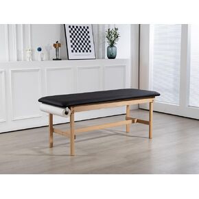 Medical exam Table 27.5" Fixed Height for Treatment Clinic Spa (Flat) (Gray)
