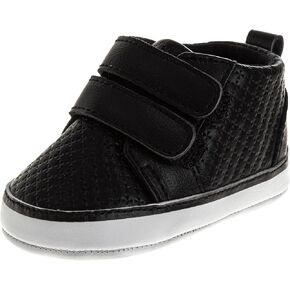 Josmo Baby Infant Sneaker Shoes Slipon Strap Closure - Lightweight Baby Shoe for Boys Newborn (Sizes: 2-4 Infants)