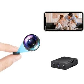 Mini WiFi Camera for Home, 1080P HD Indoor WiFi Security Pet Camera, Nanny Cam with Motion Detection Night Vision,iOS,Android Phone APP Control