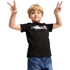 PUMA Kid's Toddler Boys' BMW M Motorsport Graphic T-Shirt, Black SS25, 3T