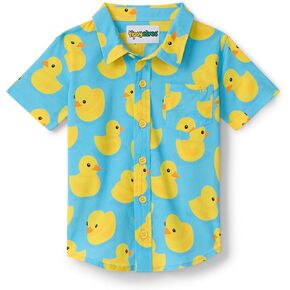 Tipsy Elves Baby Summer Hawaiian Shirt for Kids and Toddlers