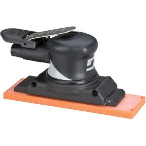 Dynabrade (57400) Dynaline Air-powered In-Line Finishing Sander, Non-Vacuum, 2-3/4-Inch Wide by 8-Inch Length Pad, 2,400 strokes per minute, Black in Color