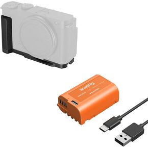 SMALLRIG USB-C DMW-BLK22 Battery and L-Shape Handle